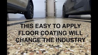 This Easy To Install Single Component Polyaspartic flooring system will change the industry [upl. by Rramo99]