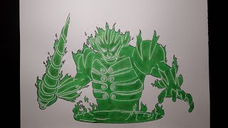 How to draw Susanoo Shisui  Naruto 418 [upl. by Hasan]