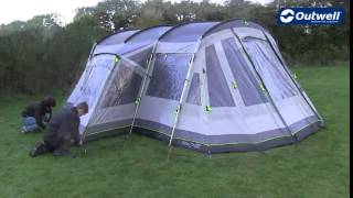 Video montaje tienda Outwell Montana 6P Muchocamping [upl. by Aleciram]