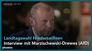 NiedersachsenWahl Stefan MarzischewskiDrewes im Interview am 091022 [upl. by Valerle]