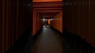 Fushimi Inari Shrine ⛩️ kyoto fushimiinari japan [upl. by Rotkiv]