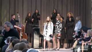 Burberry Prorsum AutumnWinter 201314  Videofashion [upl. by Adelheid886]