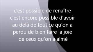 Gael cest encore possible paroles Lyrics [upl. by Molloy550]