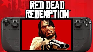 Red Dead Redemption Steam Deck  FSR 3  All Graphics Tested [upl. by Trebliw]