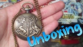 Relógio de bolso Harry Potter  Unboxing [upl. by Notnroht]