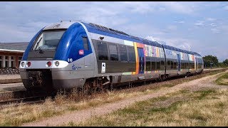 Voyage en cabine de conduite dun bb 82500 SNCF ter cab ride [upl. by Monique840]