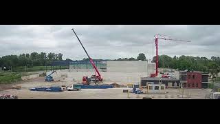 Timelapse Productiehal Virol Scheemda [upl. by Pogue]