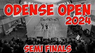 Odense Open 2024  Semi Finals  Glass Court [upl. by Elleoj704]