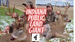 2022 Indiana Public Land GIANT BUCK [upl. by Market]