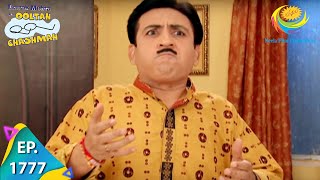 Taarak Mehta Ka Ooltah Chashmah  Episode 1777  Full Episode [upl. by Tnafni]