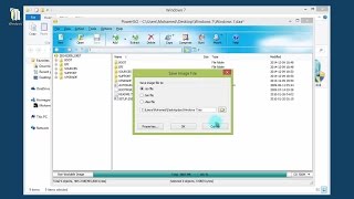 تحويل ملفات ويندوز الى iso ثم عمل نسخة بوت على فلاشة أو اسطوانة يإستخدام برنامج Power ISO [upl. by Iline469]