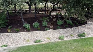 Sept Backyard Landscaping Project UPDATEMott of Trees Centraltexasgardeningbackyardlandscaping [upl. by Yardna]