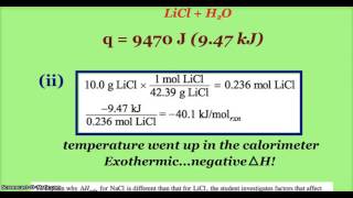 AP Chemistry Free Response Question 2016 1 [upl. by Adnarrim23]