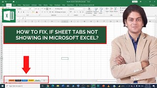 how to fix if sheet tabs not showing In Microsoft Excel [upl. by Ornie289]