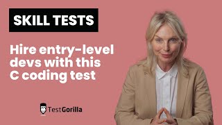 Hire entrylevel devs with TestGorilla’s C coding test [upl. by Harcourt]