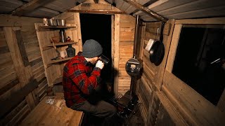 Building a Cabin from Pallet Wood Cheap Off Grid Homestead [upl. by Worra619]