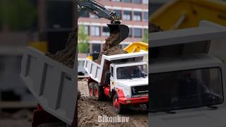 Volvo EC160E RC Excavator earthmoving 🚧Hansetrucker Bremen eV Sommerfest digger bagger rc [upl. by Macdermot]