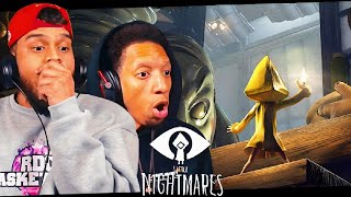 THIS THE WEIRDEST GAME WEVE EVER PLAYED  Little Nightmares Full Game [upl. by Uliram]