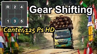 GEAR SHIFTING CANTER 125 PS HD  TUTORIAL DRIVE [upl. by Filomena]