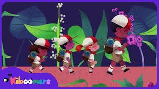 Hallway Line Up Song Lyric Video  The Kiboomers Preschool Songs amp Nursery Rhymes [upl. by Kendell30]