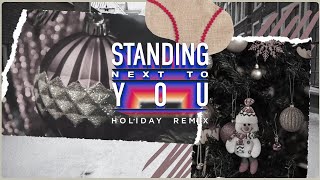 정국 Jung Kook Standing Next to You  Holiday Remix Visualizer [upl. by Harrell]