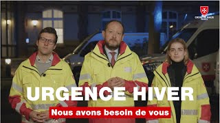 Urgence hiver 2022  appel du Président de l’Ordre de Malte France [upl. by Eehtomit]