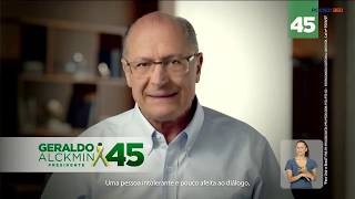 11º programa eleitoral de Geraldo Alckmin PSDB  Eleições 2018 [upl. by Arodaeht]