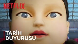 Squid Game  2 Sezon Tarih Duyurusu  Netflix [upl. by Attenyw594]