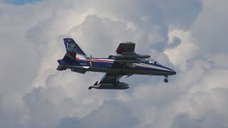 FRECCE TRICOLORI  AEROPORTO DI TORINO CASELLE 14092023 ARRIVO [upl. by Scevo882]