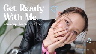 推しが私のYouTubeを見ていたのでガチ照れ…なGRWM [upl. by Oj432]