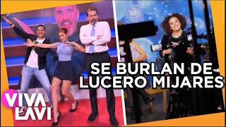 Eduardo Videgaray y Sofía Rivera se burlan de Lucero Mijares  Vivalavi [upl. by Juieta]