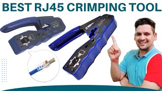 Best Crimping tool for Cat6 ethernet cable  How to make RJ45 Connector for Cat6 wire  Vcelink [upl. by Eilyac759]