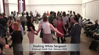 The Dashing White Sergeant  Scottish Ceilidh Dancing in Edinburgh with HotScotch Ceilidh Band [upl. by Aihsinat]