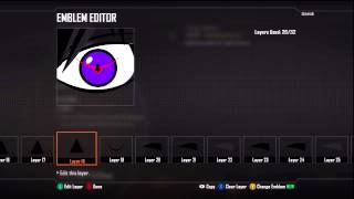 Black Ops 2 Lelouchs Geass Eye Emblem [upl. by Floris725]