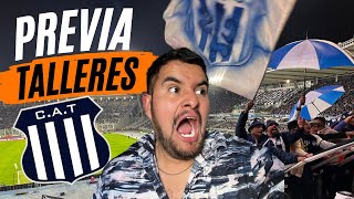 TALLERES de Córdoba  LA PREVIA MÁS GRANDE que he visto 🖤🤍🖤 [upl. by Enirbas]