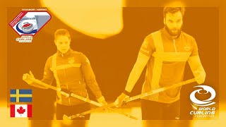 Sweden v Canada  Gold medal  World Mixed Doubles Curling Championship 2019 [upl. by Barber283]