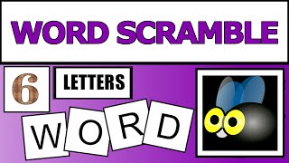 Scrambled Words Games  Jumbled Word Game  Guess the Word Game  Word Scramble  SW Scramble [upl. by Aitercal]