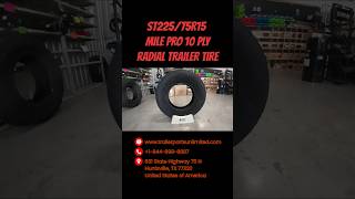 What makes this tire the best Quick Tire Review ST22575R15 Mile Pro 10 Ply Radial Trailer Tire [upl. by Reggis]