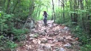 Monte Tesio  Gavardo BS  mtb discesa all mountain [upl. by Atsillak15]