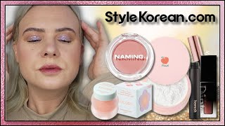 TESTING STYLEKOREAN KOREAN BEAUTY KBEAUTY MAKEUP  Clare Walch [upl. by Ester]