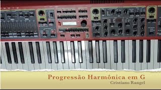 🔴 Progressão Harmônica em G [upl. by Suhsoj]