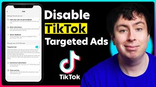 How To Disable Targeted Ads On TikTok StepByStep Guide  Remove Personalized Ads [upl. by Sheply]