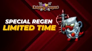 How To Get Special Regen Pets LIMITED TIME ONLY  Knights And Dragons [upl. by Eidassac622]