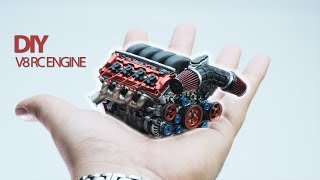 Building a V8 LS Engine Model Kit  MAD Animated Engine Model Kit  Step by Step  ASMR [upl. by Lad]