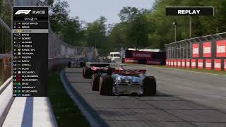 team radio stai calmo cerchiamo di recuperare posizioni f124game [upl. by Auroora]