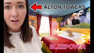 ALTON TOWERS SLEEPOVER ISLAS 12th BIRTHDAY PART 2 [upl. by Estren]