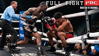 Martin vs Marinez FULL FIGHT July 9 2022  PBC on Showtime [upl. by Qulllon]