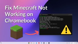 How to Fix Minecraft Not Working on Chromebook [upl. by Gavan]