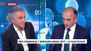 Face à Face Eric Zemmour amp BernardHenri Lévy du 25 juin 2021 HD [upl. by Bartholemy527]