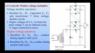 Cockroft walton voltage multiplier [upl. by Aehta]